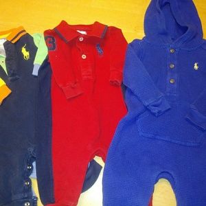 Infant Ralph Lauren polo one piece